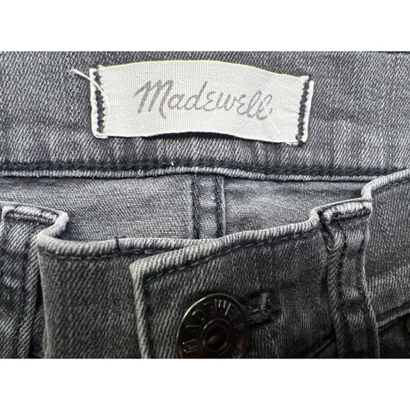 Madewell Womens High-Rise Skinny Jeans Dark Wash Denim Size 26 - Picture 8 of 10